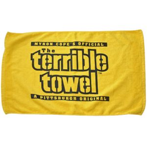 Myron Cope’s Official – The Terrible Towel – A Pittsburgh Original – Gold