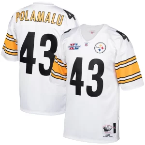 Troy Polamalu Pittsburgh Steelers 2005 Authentic Throwback Retired Player Jersey