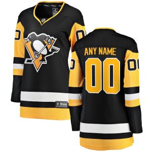 Pittsburgh Penguins Fanatics Branded Women’s Home Breakaway Custom Jersey