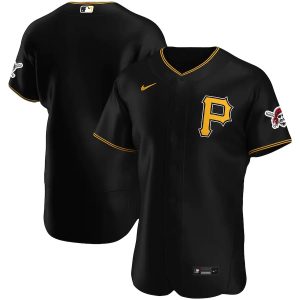 Pittsburgh Pirates Nike Alternate Authentic Team Logo Jersey