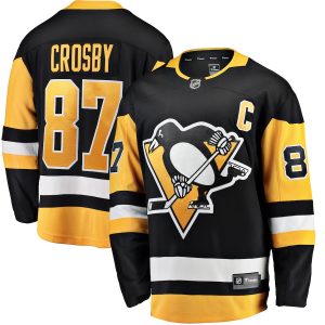 Sidney Crosby Pittsburgh Penguins Fanatics Branded Breakaway Player Jersey