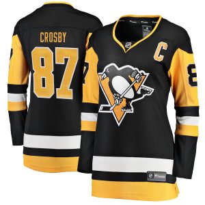 Sidney Crosby Pittsburgh Penguins Fanatics Branded Women’s Home Breakaway Player Jersey